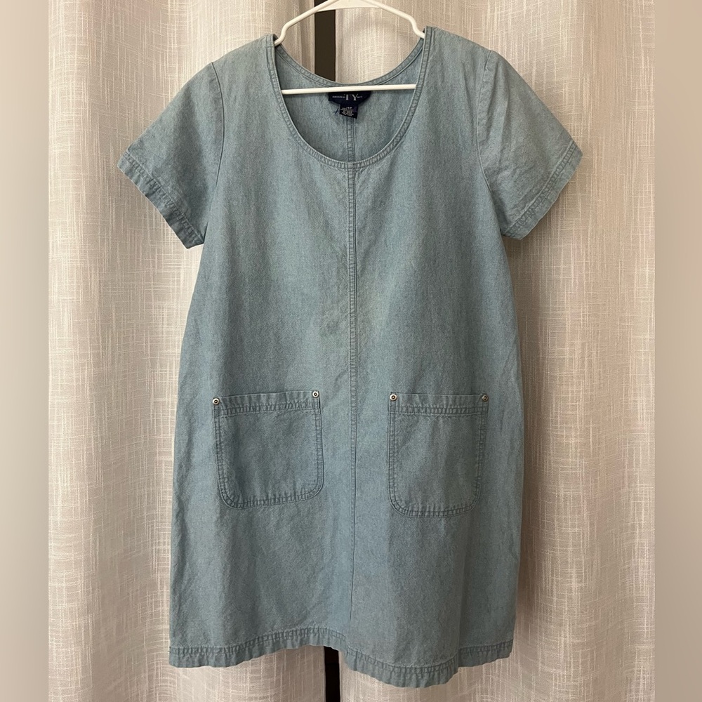 vintage denim dress